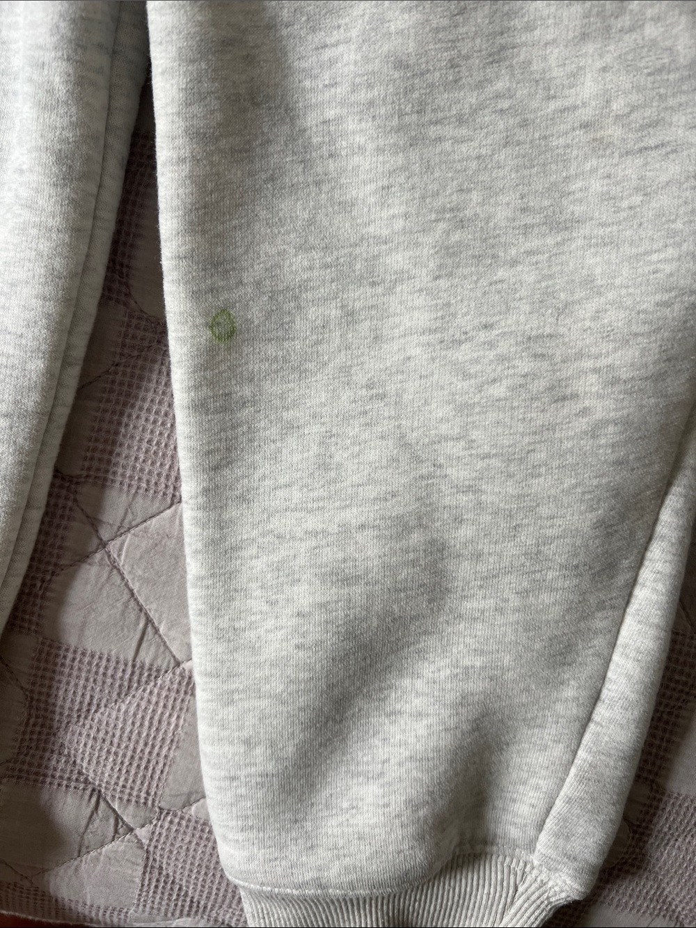 Dandy Worldwide “Gift Giving” Light Gray Floral Embroidered Hoodie - Picture 4 of 6